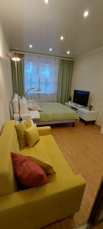 Уютная квартира в тихом районе, альпен парк 15 минут пешком до моря