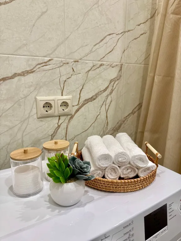 Снежные узоры на крышах с высоты 10-го этажа