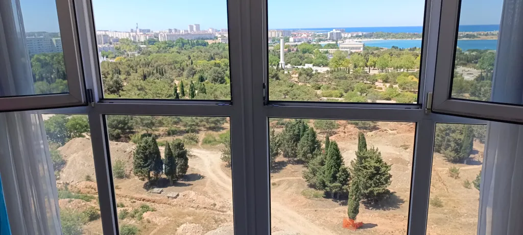 Квартира Квартира Необыкновенно чарующий вид на море и парк — Севастополь