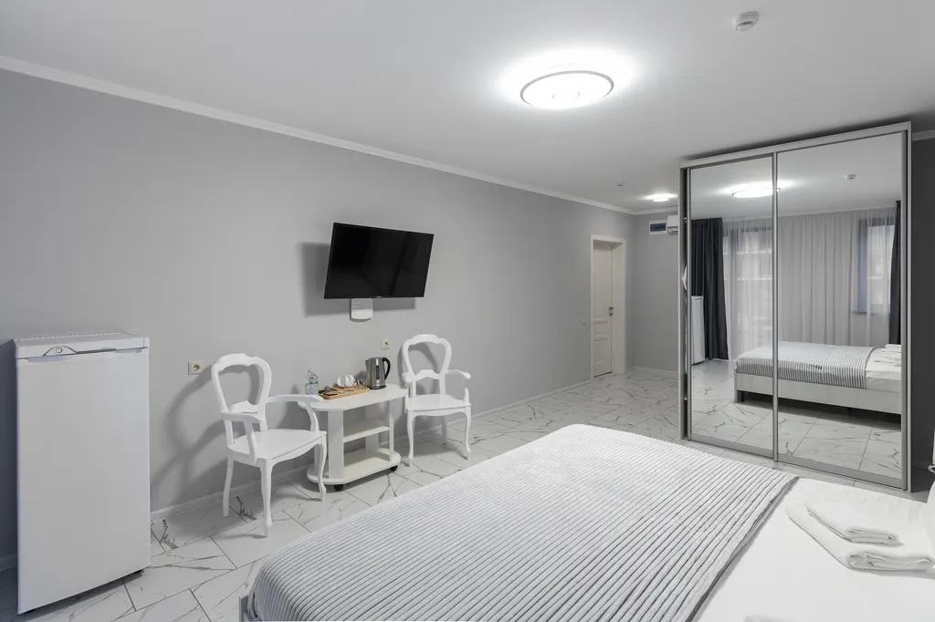 Двухместный номер, доступен открытый подогреваемый бассейн