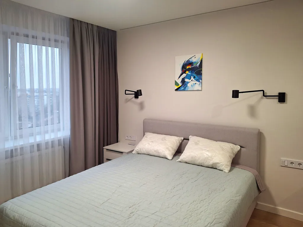 Новая дизайнерская квартира в центре с видом на город