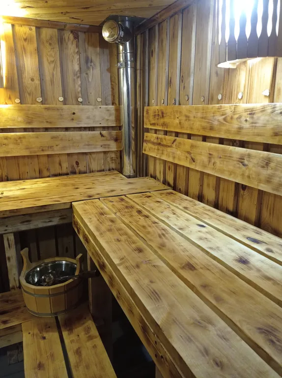 Коттедж Гостевой дом с русской баней и уличной купелью — Кириши