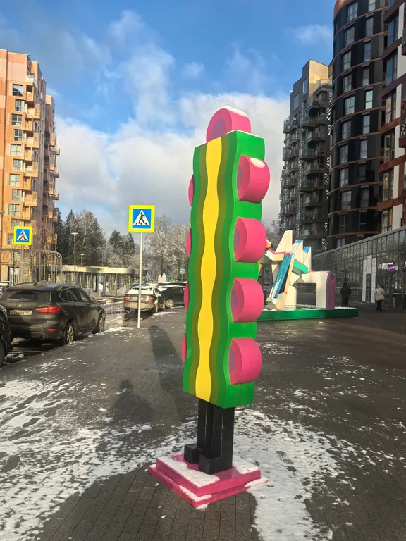 Квартира Квартира с видом на Кристалл и Лес — Москва