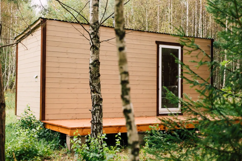 Модульный дом Береза на двоих