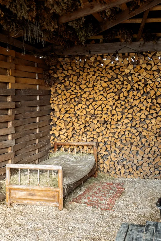 Уютный домик с баней и горячей купелью