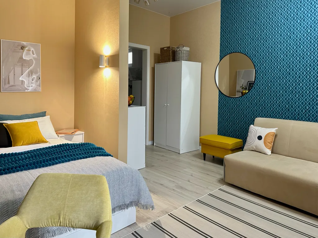 Уютная видовая квартира в тихом уголке