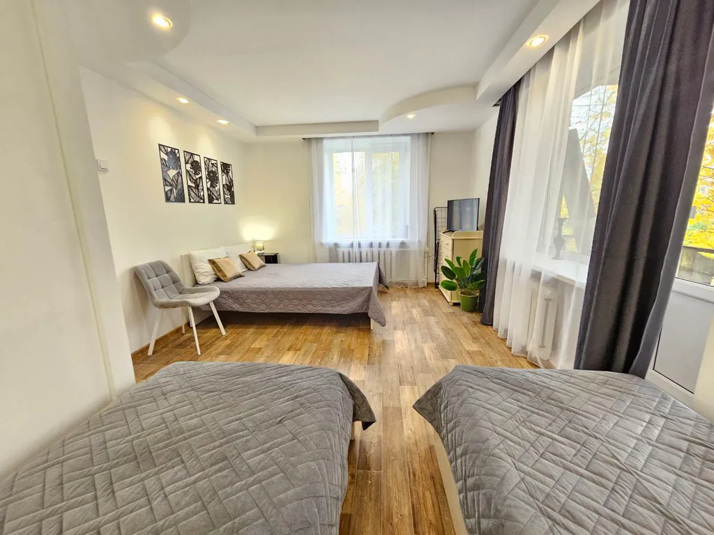 Светлая однокомнатная квартира возле реабилитации