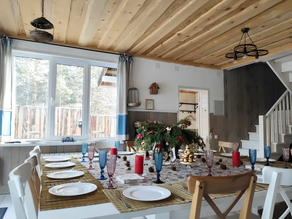 Дом-дача дизайнера на озере Увильды