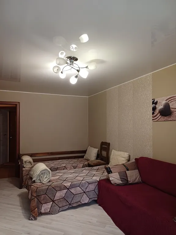 Уютная просторная однушка в Новлянском