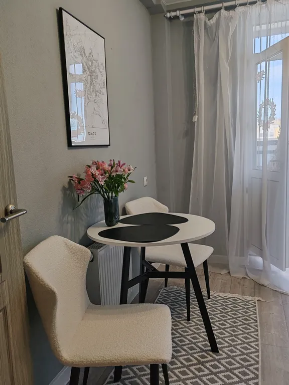 Уютная квартира в новом доме с кондиционером и бойлером