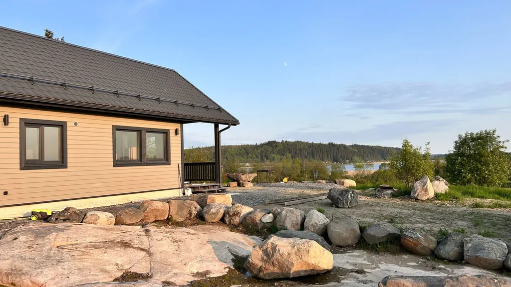 Дом с видом на озеро