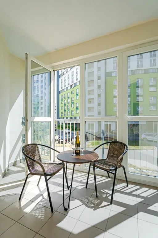 Современный 2-комнатный апартамент в хорошем районе