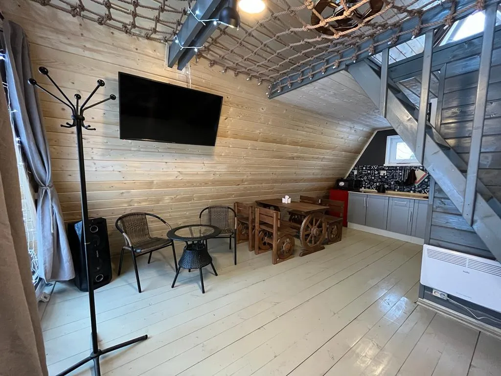 Дом в стиле А-фрейм в Подмосковье