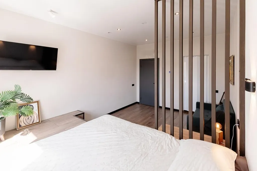 Стильная евродвушка с мини-сауной