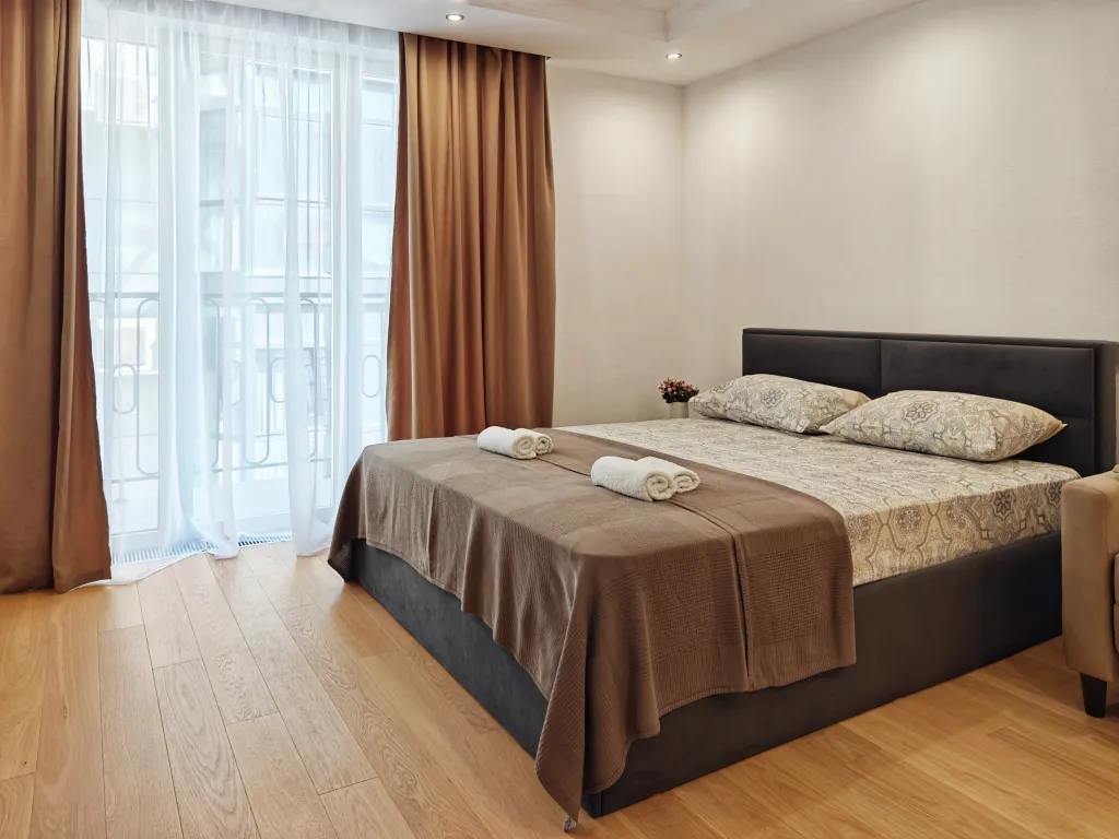 Квартира Квартира Студия в ЖК Граф Толстой с видом на море — Анапа