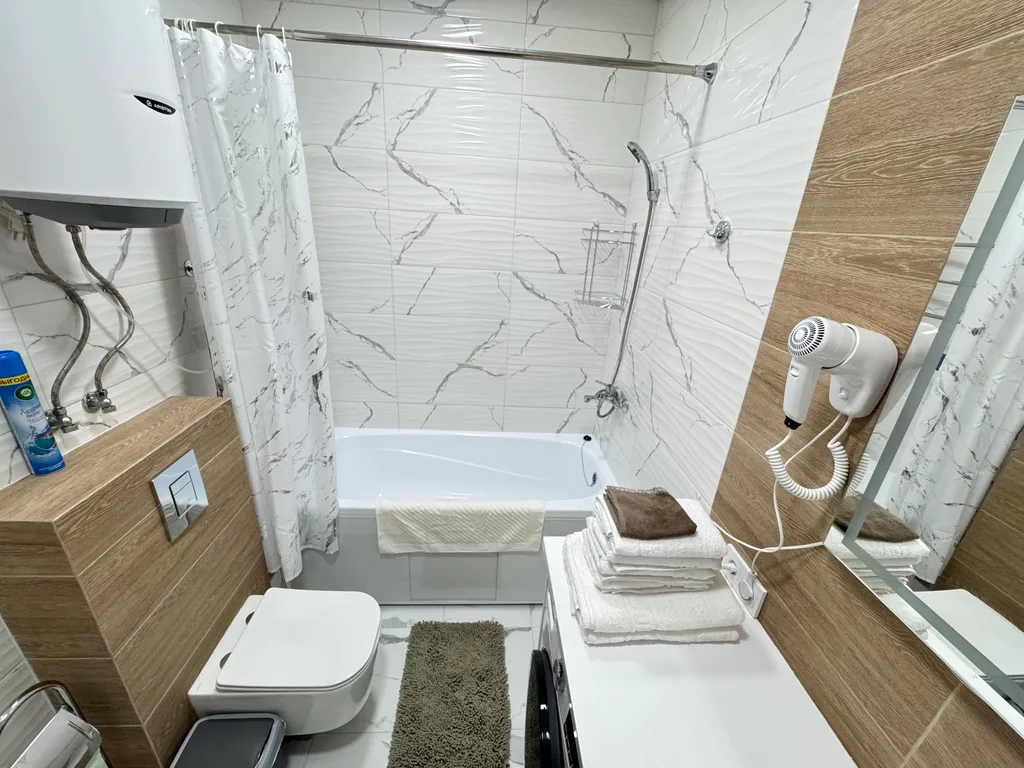 Квартира в доме у реки Кудепста с видом на горы