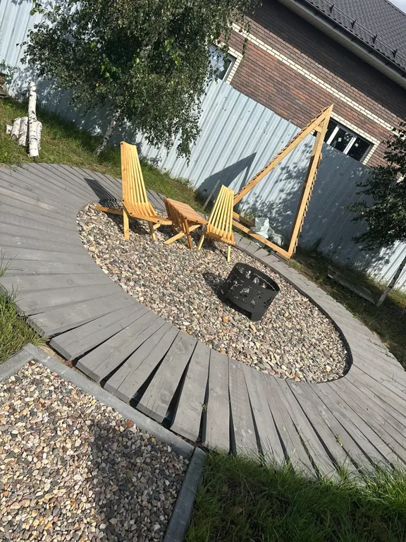 Уютный а-фрейм в деревне