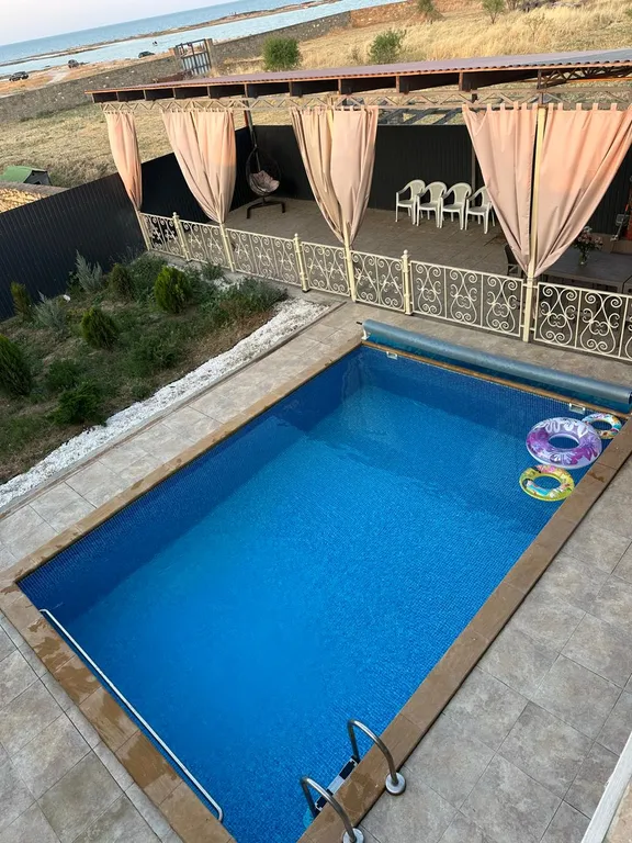 Дом у моря, бассейн, парная, зона барбекю