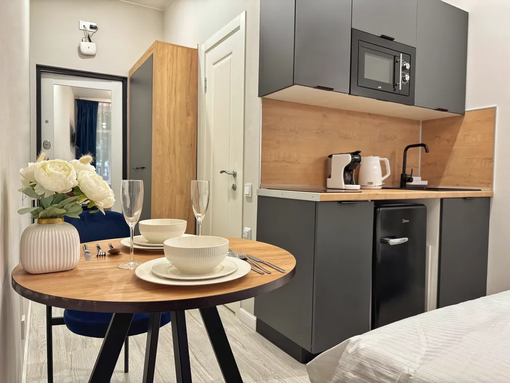 Квартира Квартира Уютная и миниатюрная Студия Апарт-Комфорт у м. Арбатская — Москва