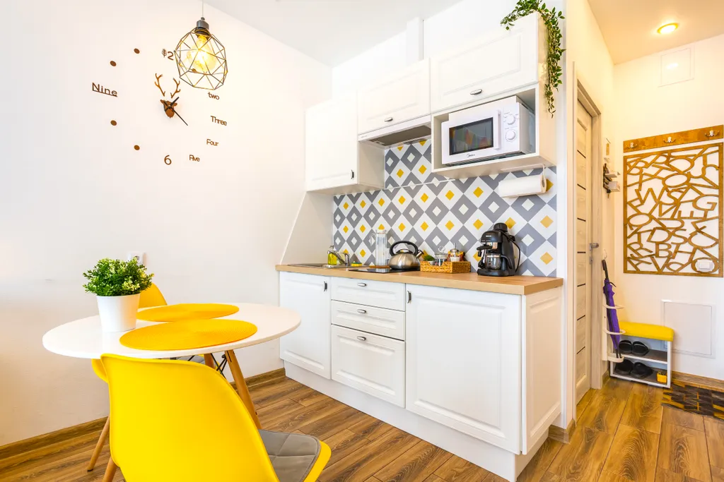 Апартаменты Riverside с панорамным окном в центре