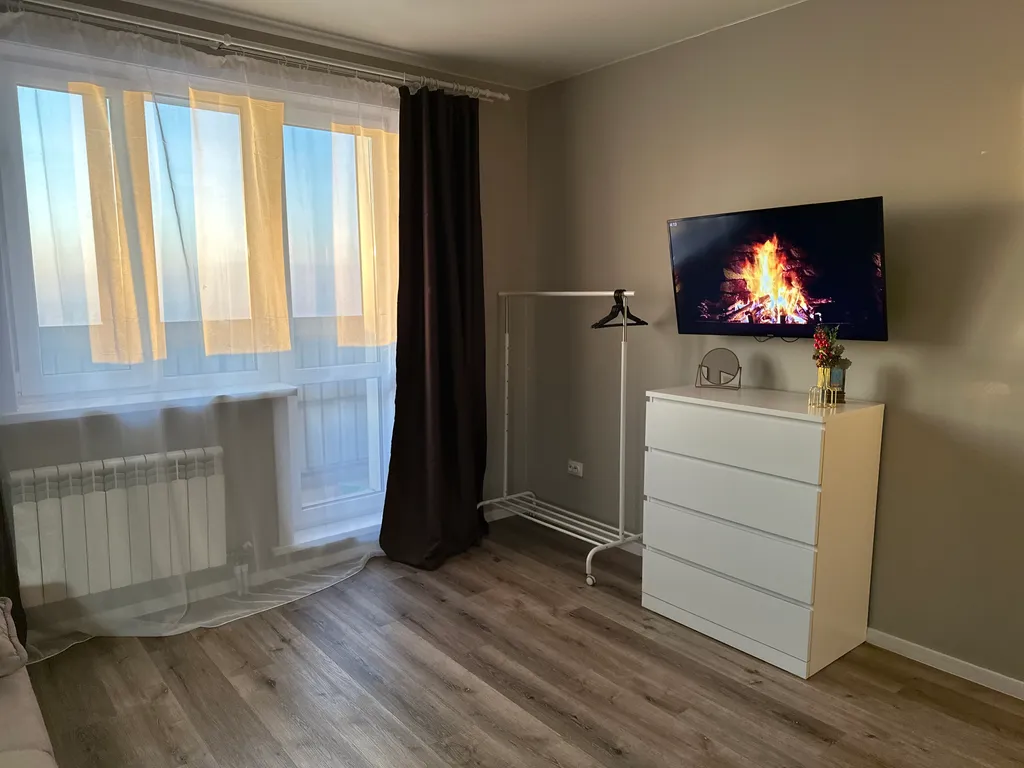 Квартира с кондиционером, видом на реку и удобным расположением