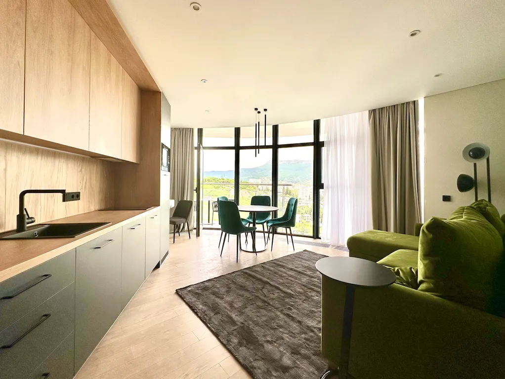 Апартамент с отдельной спальней ls-diamond green с 13 этажа