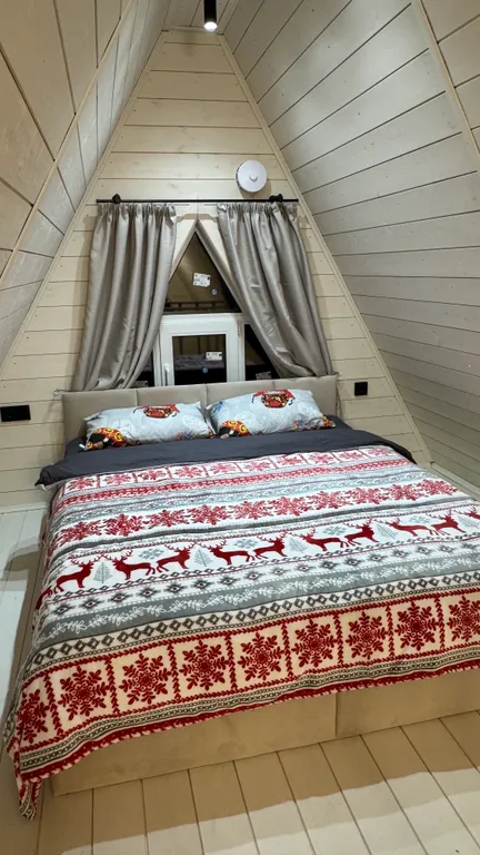 Уютный A-frame у Хибин