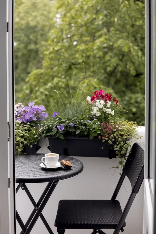 Яркая сталинка с балконом и видом на бульвар