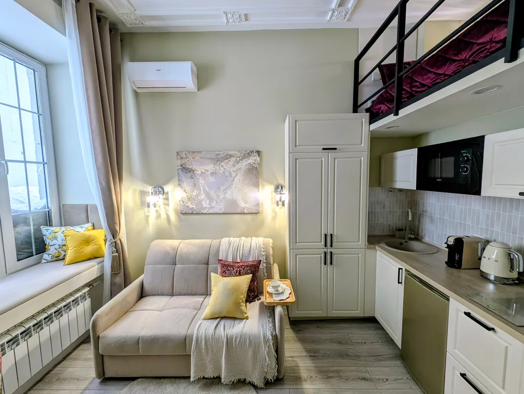 Квартира Квартира Дизайнерская студия в Столешниковом переулке — Москва