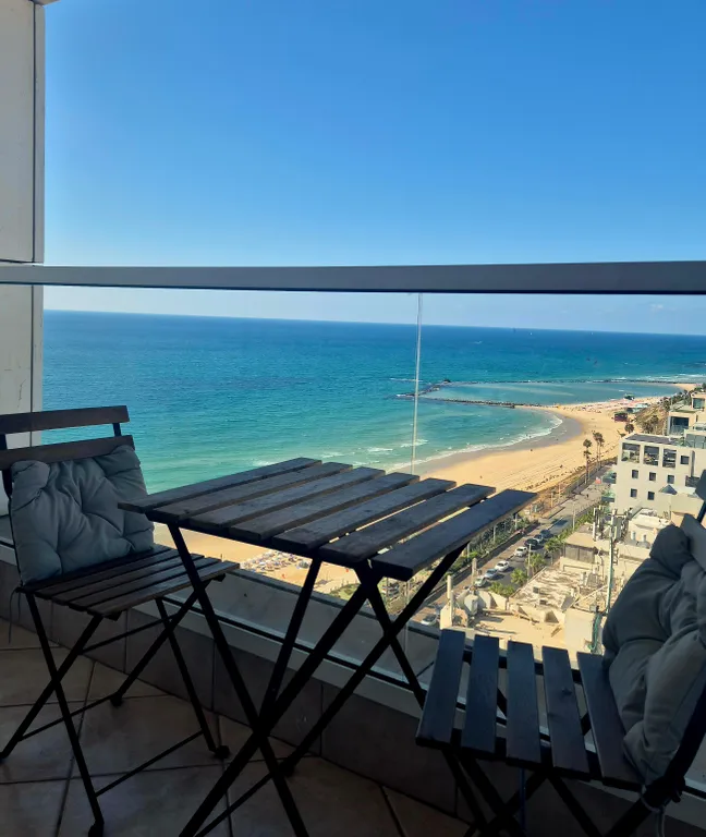 Квартира с видом на море — аренда посуточно в Бат-Ям