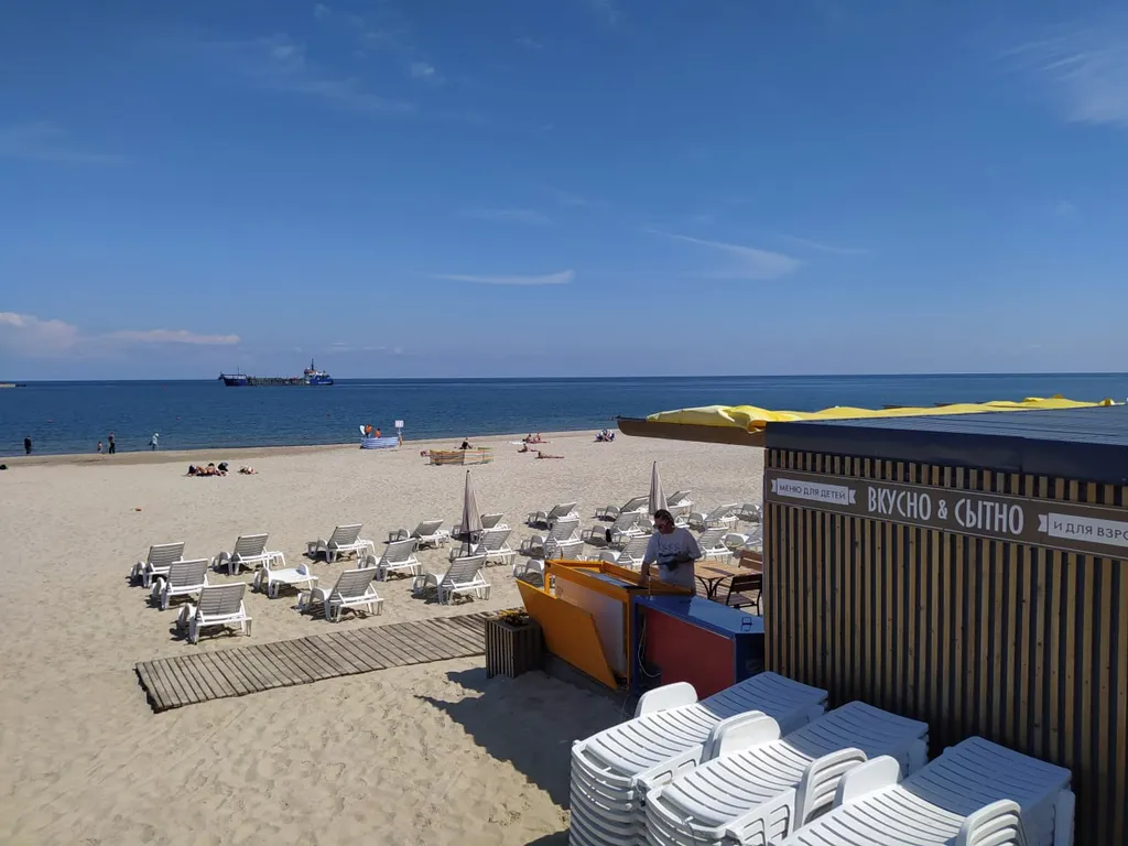 Квартира Квартира Студия для семьи — Пионерский