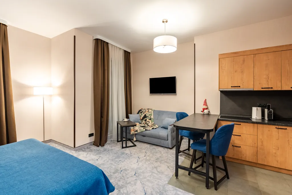 Апартаменты в центре РозаХутор