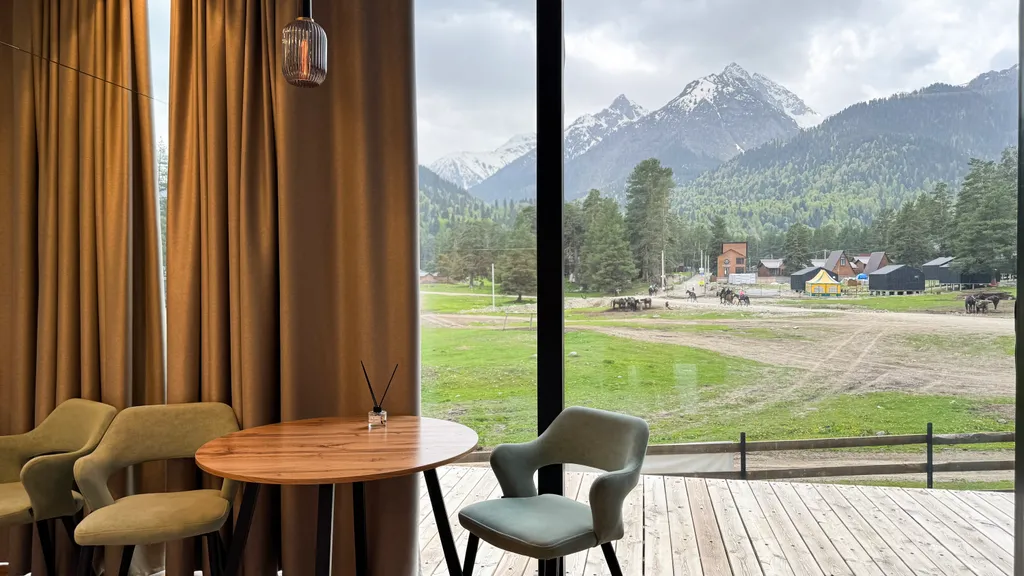 Коттедж Домик с видом на горы — Архыз