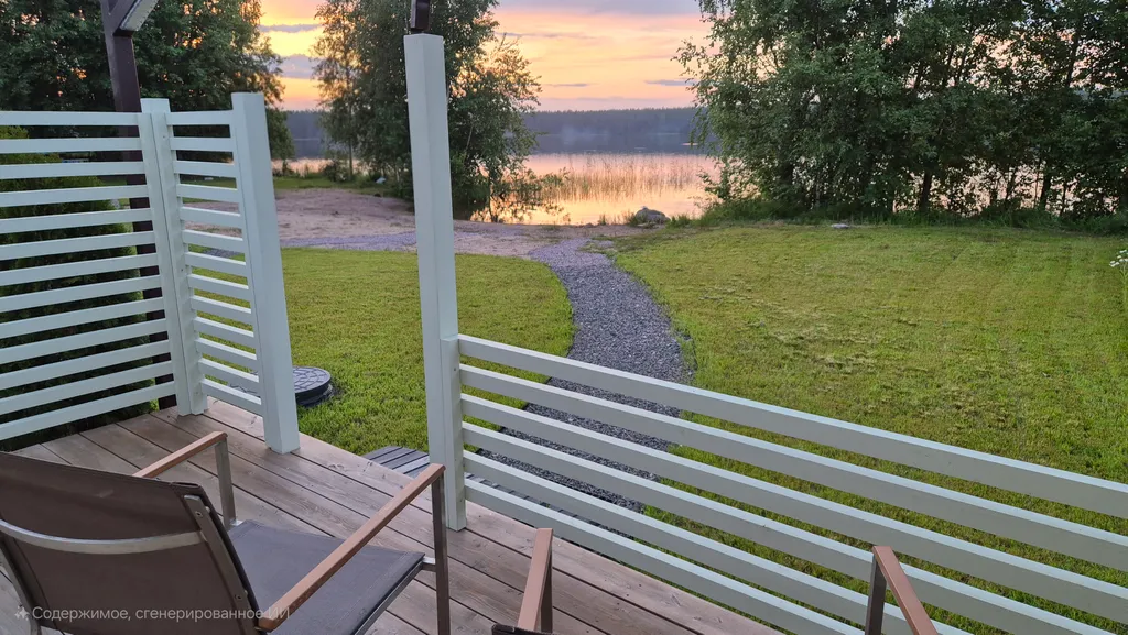 Коттедж Уютнейший дом с роскошным видом на озеро — Ларионово