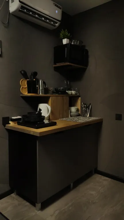 Дом в лесу с панорамным видом