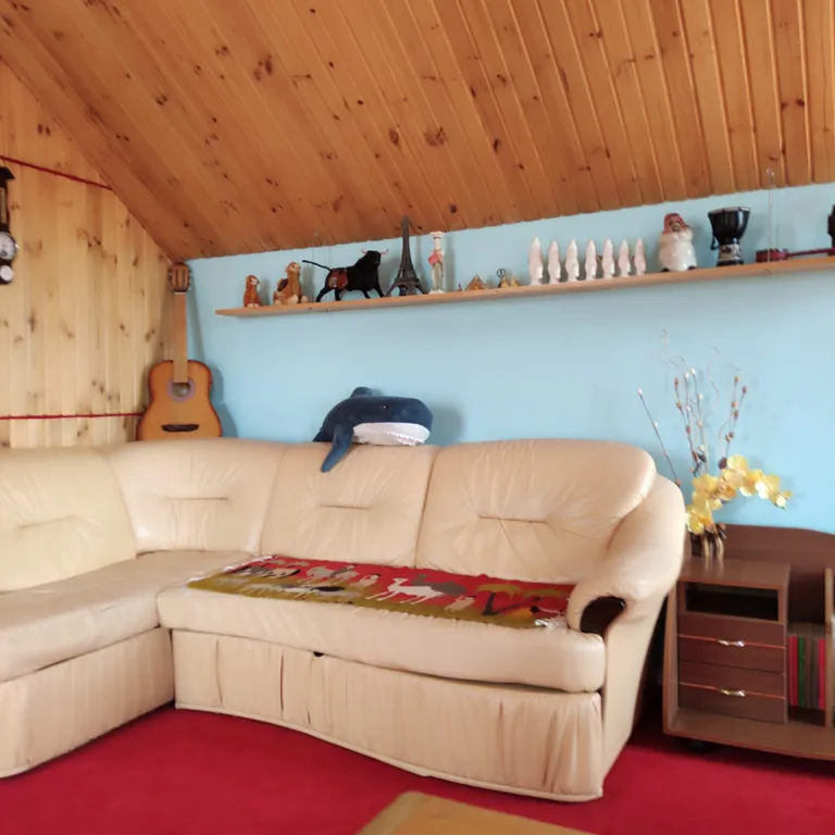 Гостевой дом Панорама на набережной реки Вичкинза с видом на Храм