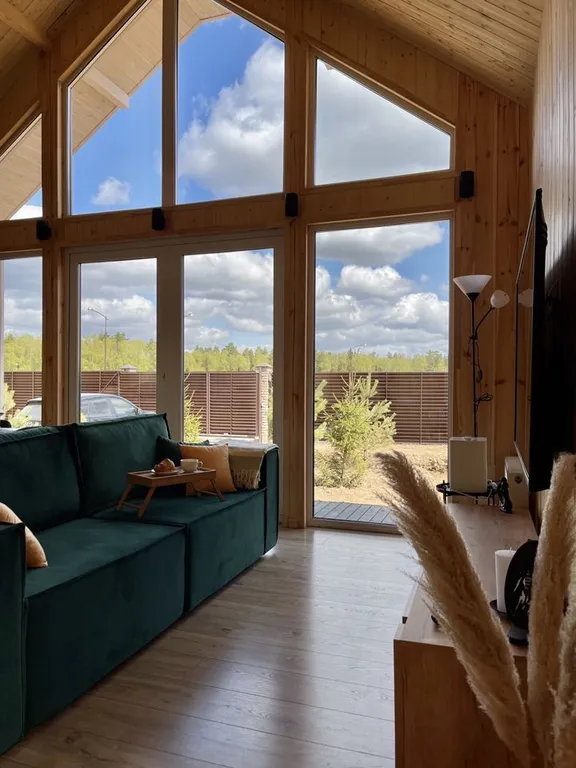 Дом с сауной и горячим чаном