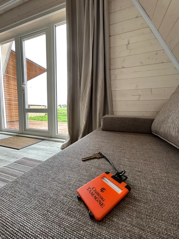 Новый a-frame с видом на море