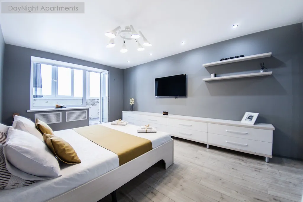 Шикарный вид на город с высоты 16 этажа