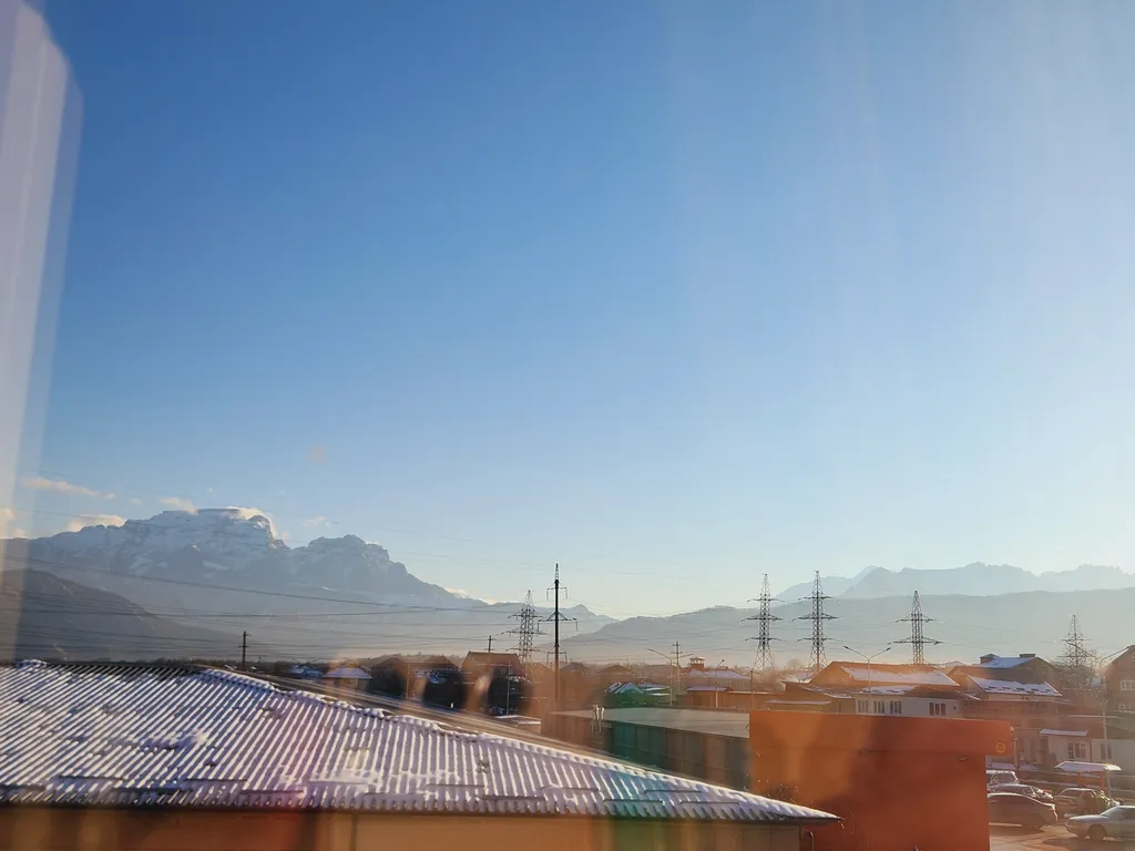 Квартира с видом на горы