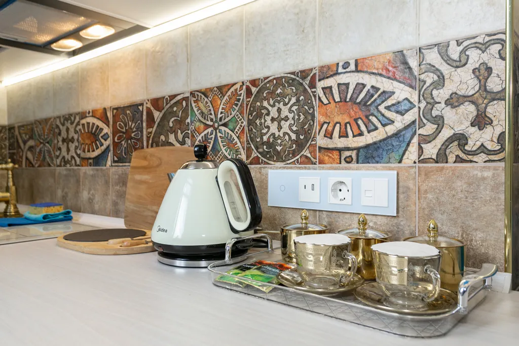 Квартира Квартира Двухкомнатный номер в традиционном греческом стиле — Новосибирск