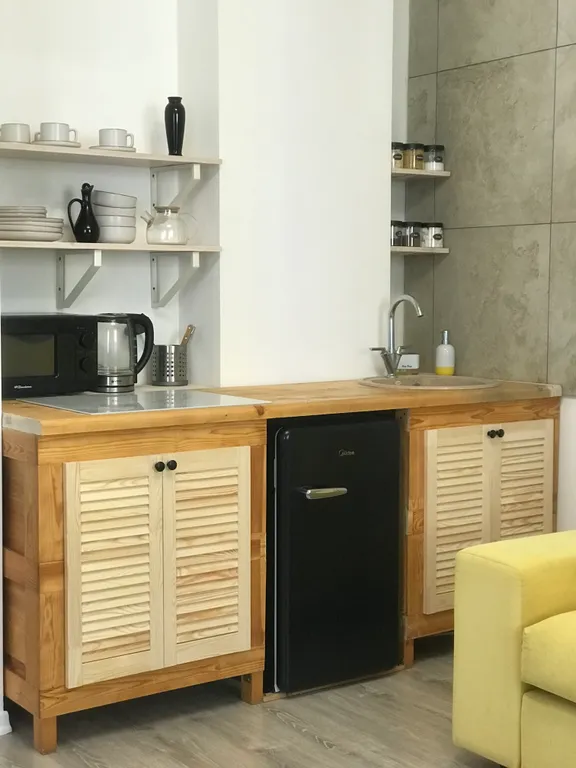 Большая светлая квартира-студия