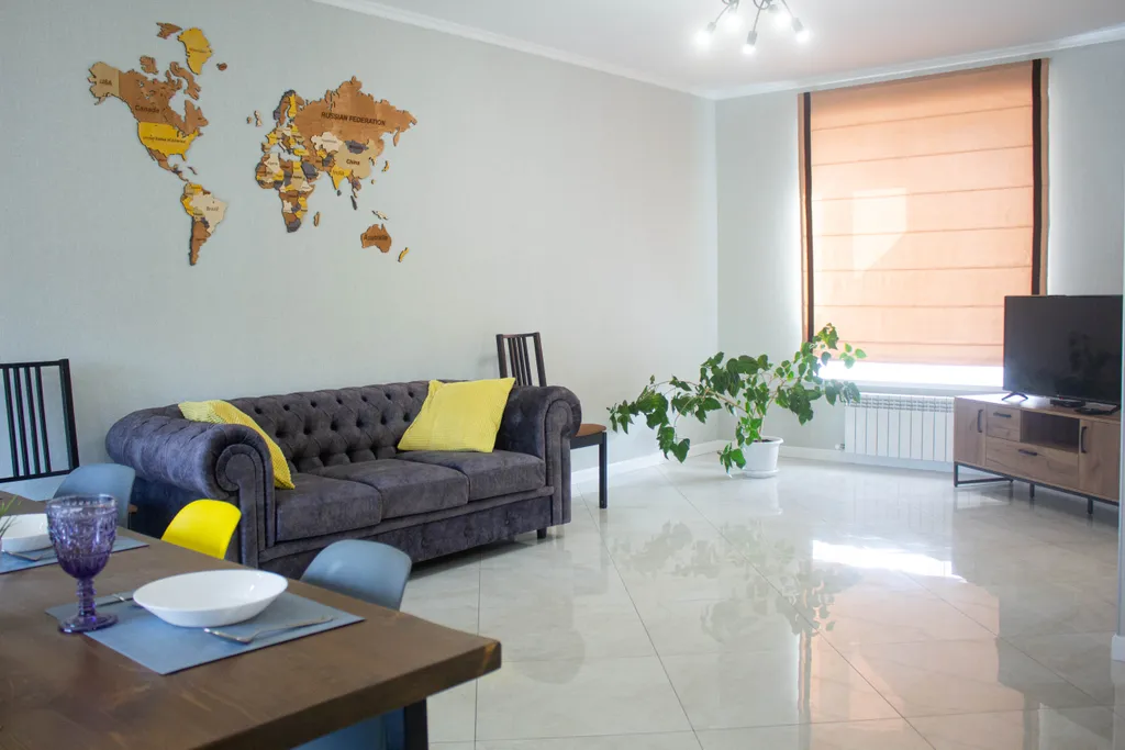 Уютный дом с видом на Волгу