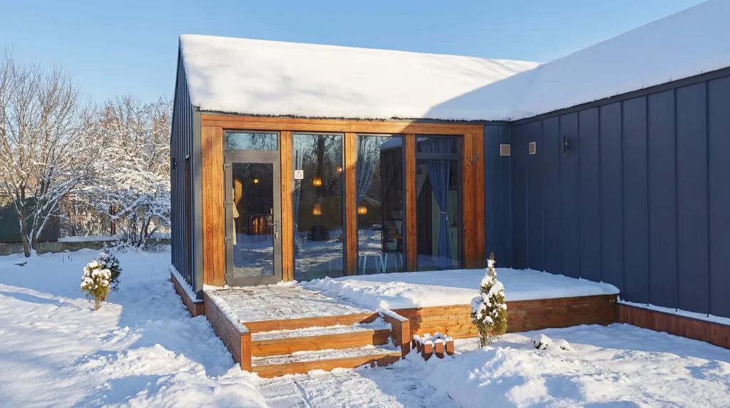 Коттедж Коттедж 3, barnhouse, современный одноэтажный дом с мансардой — Ногинск