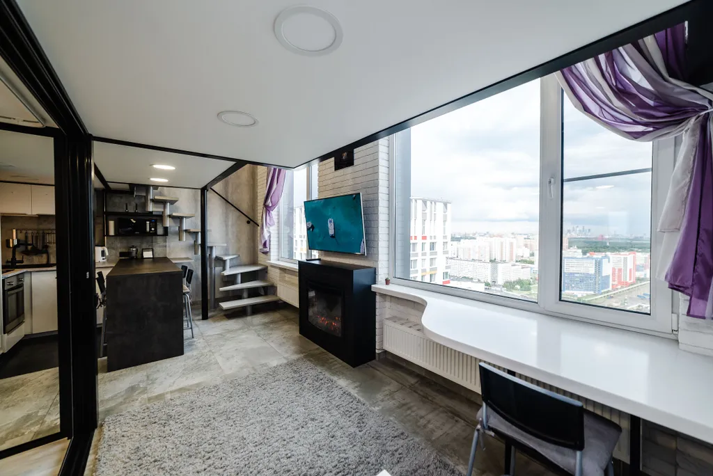 Квартира Двухуровневые апартаменты в стиле Loft рядом с Крокус-сити — Раздоры