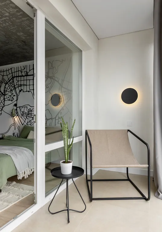 Happy Aero стильная студия с красивым видом