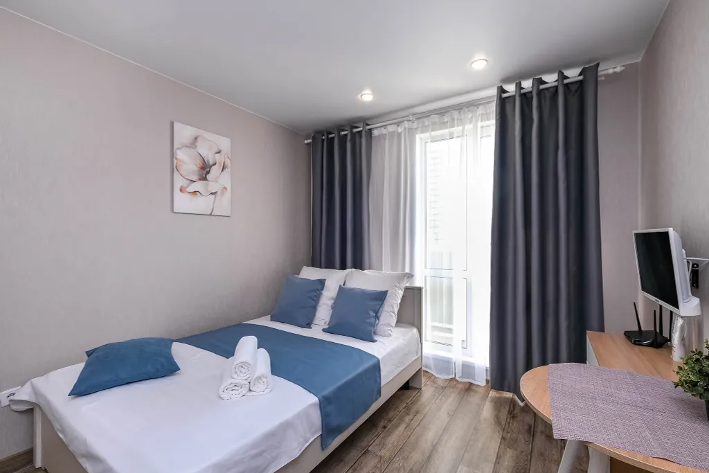 Современная уютная студия рядом с аэропортом имени Покрышкина