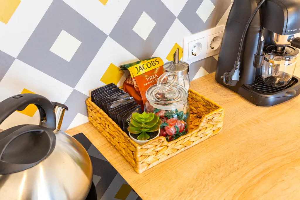 Апартаменты Riverside с панорамным окном в центре