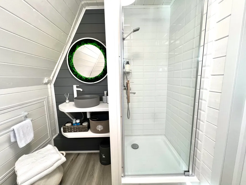 Уютный домик с банным чаном на территории