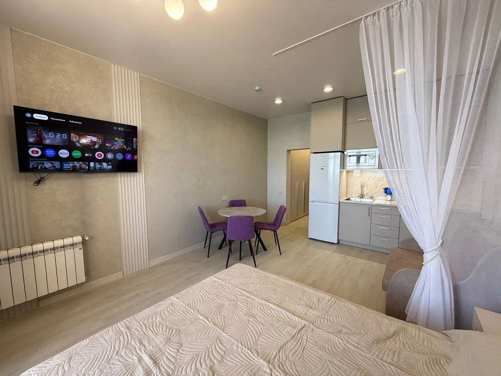 Прекрасная квартира-студия на берегу моря